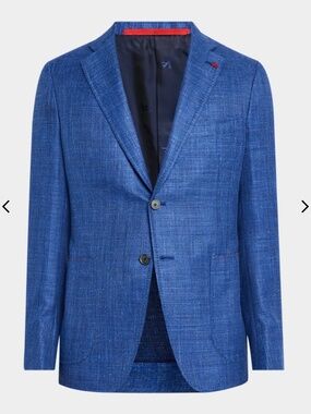 Isaia Men's Textured Wool-Blend Blazer